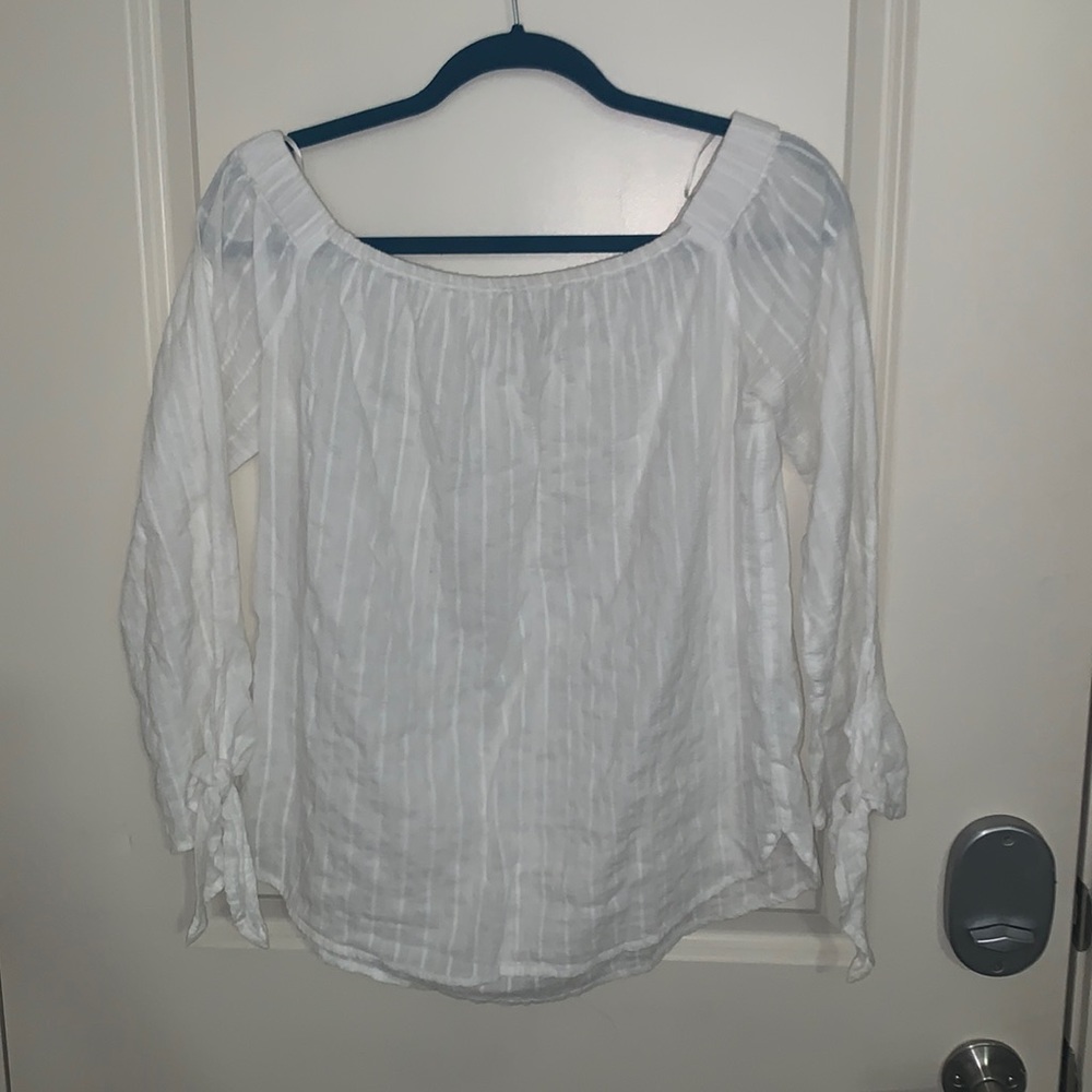 Off the shoulder blouse